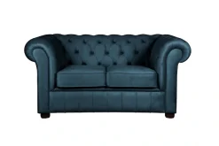 Home affaire 2-Sitzer »CHARENTE, Chesterfield-Sofa, Wellenfederung, Maße: B/T/H: 147/89/74 cm« mit edler Knopfheftung und typischen Armlehnen