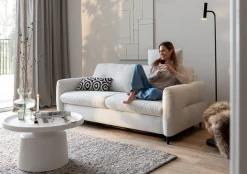 Home affaire 3-Sitzer »Clevina, Dauerschlafsofa mit Kaltschaummatratze, Breite 216 cm« Sofa & Bett in einem – kinderleicht ausklappbar & freistellbar im Raum
