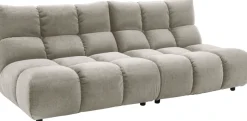 Home affaire 3-Sitzer »Cozy Bubble, mit eleganter Steppung, Breite 220cm« stilvolles Design & hoher Sitzkomfort für dein Zuhause