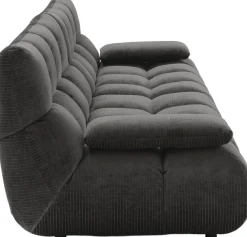 Home affaire 4-Sitzer »Cozy Bubble, mit klappbaren Armlehnen, Breite 290cm« mit eleganter Steppung, Rundumbezug & weicher Polsterung