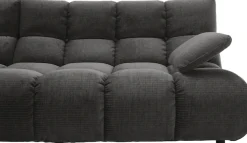 Home affaire 4-Sitzer »Cozy Bubble, mit klappbaren Armlehnen, Breite 290cm« mit eleganter Steppung, Rundumbezug & weicher Polsterung
