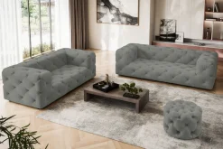 Home affaire 3-Sitzer »FOLLINA« 3-Sitzer Sofa mit klassischer Chesterfield-Knopfheftung