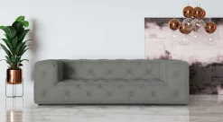 Home affaire 3-Sitzer »FOLLINA« 3-Sitzer Sofa mit klassischer Chesterfield-Knopfheftung