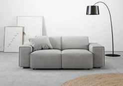 Home affaire 2-Sitzer »Glimminge auch in Breitcord + Feincord + Easy care-Bezug« besondere Kedernähte, , Zierkissen