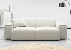 Home affaire 2,5-Sitzer »Glimminge auch in Breitcord, Feincord + Easy care-Bezug« besondere Kedernähte, Zierkissen