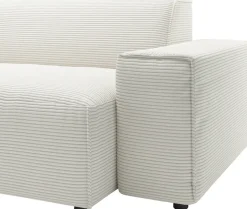 Home affaire 2,5-Sitzer »Glimminge auch in Breitcord, Feincord + Easy care-Bezug« besondere Kedernähte, Zierkissen
