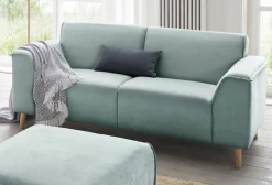 Home affaire 2-Sitzer »Janek Scandic Design, elegant und zeitlos« mit Federkern und Keder in scandinavischem Design