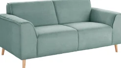 Home affaire 2-Sitzer »Janek Scandic Design, elegant und zeitlos« mit Federkern und Keder in scandinavischem Design