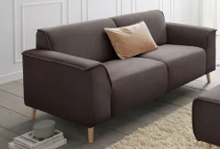 Home affaire 2,5-Sitzer »Janek Scandic Design, elegant und zeitlos« mit Federkern und Keder in scandinavischem Design