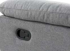 Home affaire 2-Sitzer »LANNOY, mit manueller o. elektrischer Relaxfunktion in beiden Sitzen.« Elektrische Variante mit USB A/C. Federkern, Webstoff