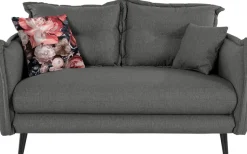 Home affaire 2-Sitzer »Lazio, 162 cm breit, modern und bequem« Struktur fein, inkl. Rücken- und Zierkissen