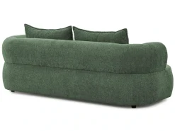 Home affaire 3-Sitzer »LUSSAC 3-Sitzer Design-Sofa mit Zierkissen, Maße B/T/H: 202/123/78 cm« hoher Sitzkomfort und modernes Design, Sofa ohne Bettfunktion