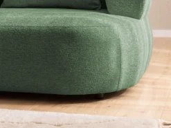 Home affaire 3-Sitzer »LUSSAC 3-Sitzer Design-Sofa mit Zierkissen, Maße B/T/H: 202/123/78 cm« hoher Sitzkomfort und modernes Design, Sofa ohne Bettfunktion
