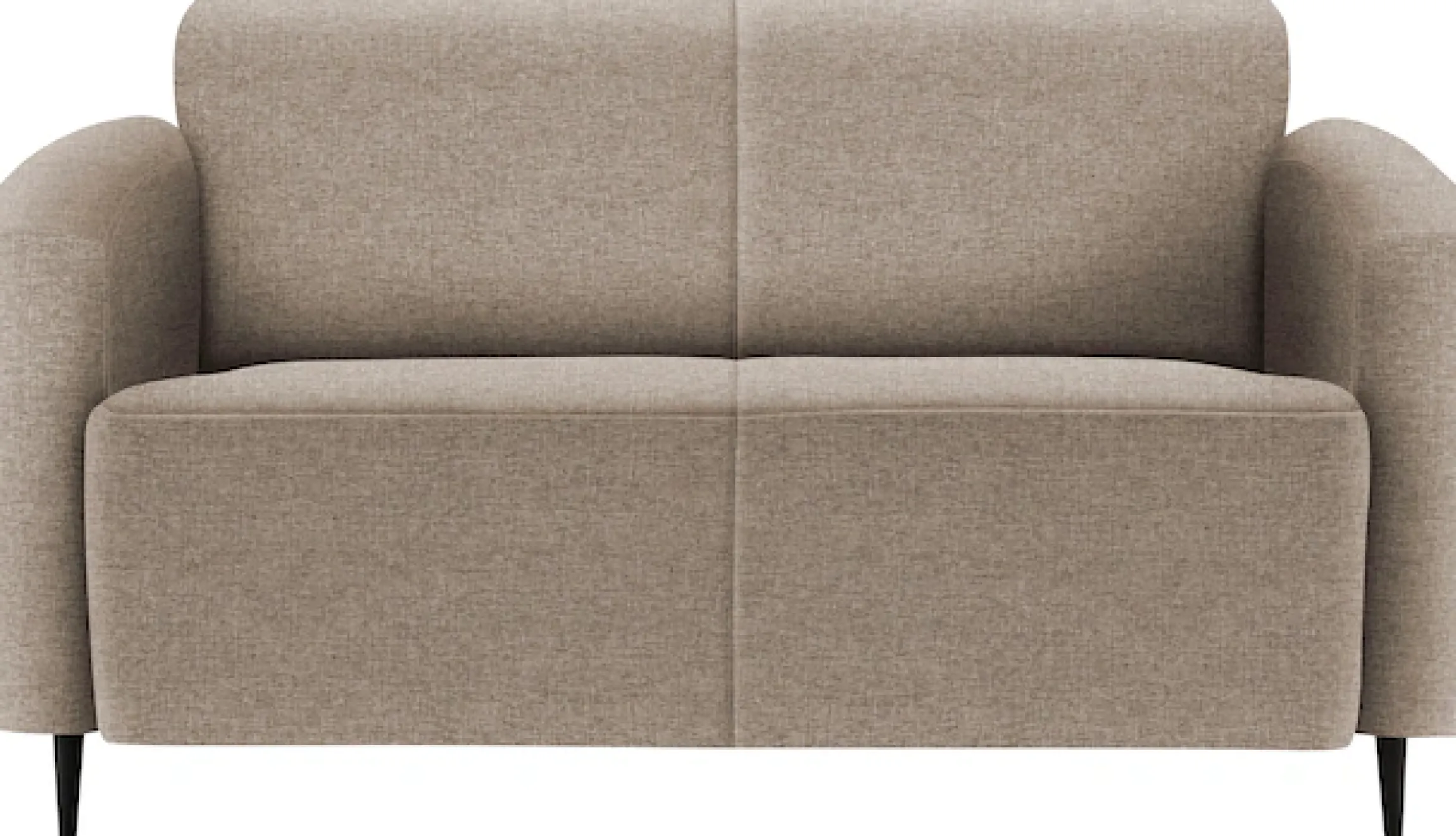 Home affaire 2-Sitzer »Marone bequem, Breite 140cm, für kleine Räume geeignet, bodenfrei«