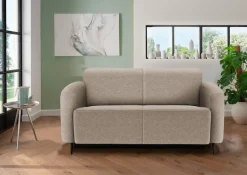 Home affaire 2-Sitzer »Marone bequem, Breite 140cm, für kleine Räume geeignet, bodenfrei«