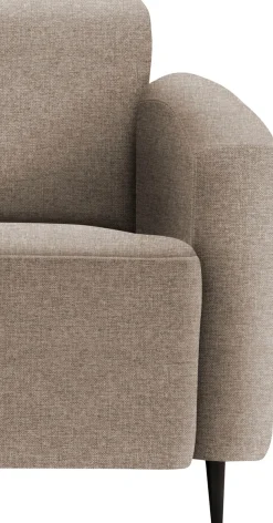 Home affaire 2-Sitzer »Marone bequem, Breite 140cm, für kleine Räume geeignet, bodenfrei«