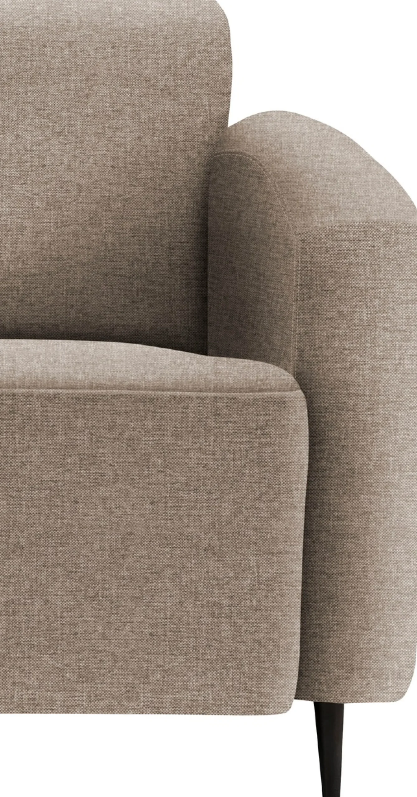 Home affaire 2-Sitzer »Marone bequem, Breite 140cm, für kleine Räume geeignet, bodenfrei«