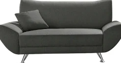 Home affaire 2-Sitzer »Saltare, elegant & komfortabel, toller Designfuß, Breite 174cm, bequem« bequeme Armlehnen