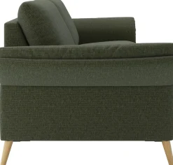 Home affaire 3-Sitzer »Sarsina, stilvoller Komfort für dein Wohnzimmer inkl. Multikopfstütze« Punktelastischer Tonnentaschenfederkern & edles Design