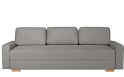 Home affaire 3-Sitzer »SHERIDIAN Schlafsofa mit Bettkasten, in Feincord & Velvet« mit Wellenunterfederung, moderne Bezüge, B/H/T 225/94/80