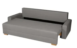 Home affaire 3-Sitzer »SHERIDIAN Schlafsofa mit Bettkasten, in Feincord & Velvet« mit Wellenunterfederung, moderne Bezüge, B/H/T 225/94/80