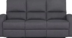 Home affaire 3-Sitzer »TOURNAY manuelle Relaxfunktion, Liegefunktion (105°-135°) , Webstoff« Reclinerfunktion in 2 Sitzen (links u. rechts)