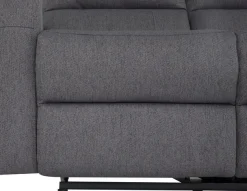 Home affaire 3-Sitzer »TOURNAY manuelle Relaxfunktion, Liegefunktion (105°-135°) , Webstoff« Reclinerfunktion in 2 Sitzen (links u. rechts)