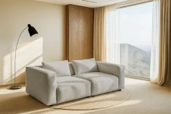 Home affaire 3-Sitzer »Tvinnet« Breite 228 cm, extra tiefe Sitzfläche, kubisches Sitzvergnügen