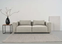 Home affaire 3-Sitzer »Tvinnet« Breite 228 cm, extra tiefe Sitzfläche, kubisches Sitzvergnügen