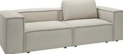 Home affaire 2-Sitzer »Watertown, modernes Sofa 246 cm breit, auch in Feincord« stilvolles Sofa für 2 Personen mit extra breiter Sitzfläche