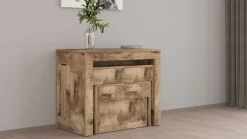 Home affaire Sitzgruppe »Praktika« Spar-Set, Set beinhaltet 2 Bänke, 2 Stk. tlg. Je Bank ausziehbar bis 290 cm