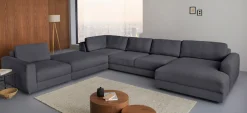Home affaire Sofa-Mittelelement »Bloomfield Mega Hocker in 2 Größen« passende Erweiterung zur Serie