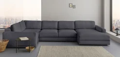 Home affaire Sofa-Mittelelement »Bloomfield Mega Hocker in 2 Größen« passende Erweiterung zur Serie