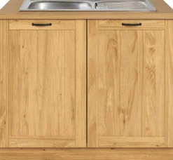 Home affaire Spülenschrank »Teramo« Breite 100 cm, inkl. Einbauspülbecken