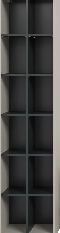 Home affaire Standregal »ADIO, Höhe 192 cm, 12 Fächer, 10 höhenverstellbare Einlegeböden« 1 Stk. tlg. Regal, Stauraumregal, Wohnzimmerregal, Bücherregal, Wandregal