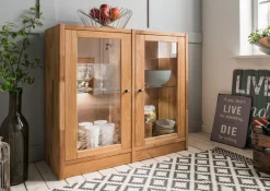 Home affaire Standvitrine »Ecko, vielseitig als Bücher-, Wohn- oder Aufbewahrungsregal einsetzbar« Modulares Regalsystem mit vielseitigen Gestaltungsmöglichkeiten