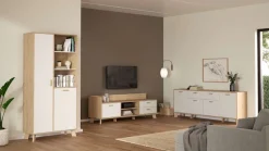 Home affaire Stauraumbett »Ikast Bett, Bettgestell, Stauraum, Aufbewahrung,« Liegefläche 140x200 cm, 2 Schubladen