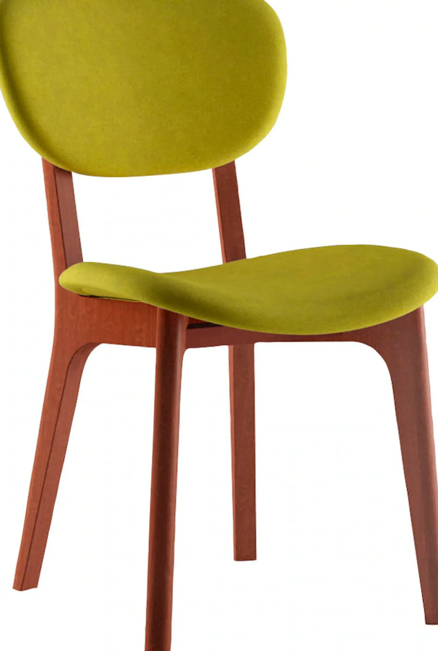 Home affaire Stuhl »COZY Made in Italy« (Set) 2 Stk.Gestell in Buche, Kirsch- oder Nussbaum, Massivholz, Design Stuhl