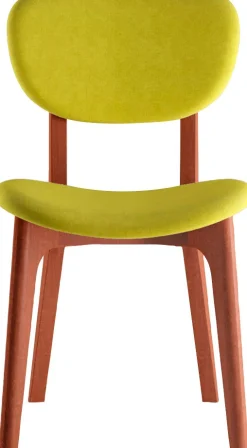 Home affaire Stuhl »COZY Made in Italy« (Set) 2 Stk.Gestell in Buche, Kirsch- oder Nussbaum, Massivholz, Design Stuhl