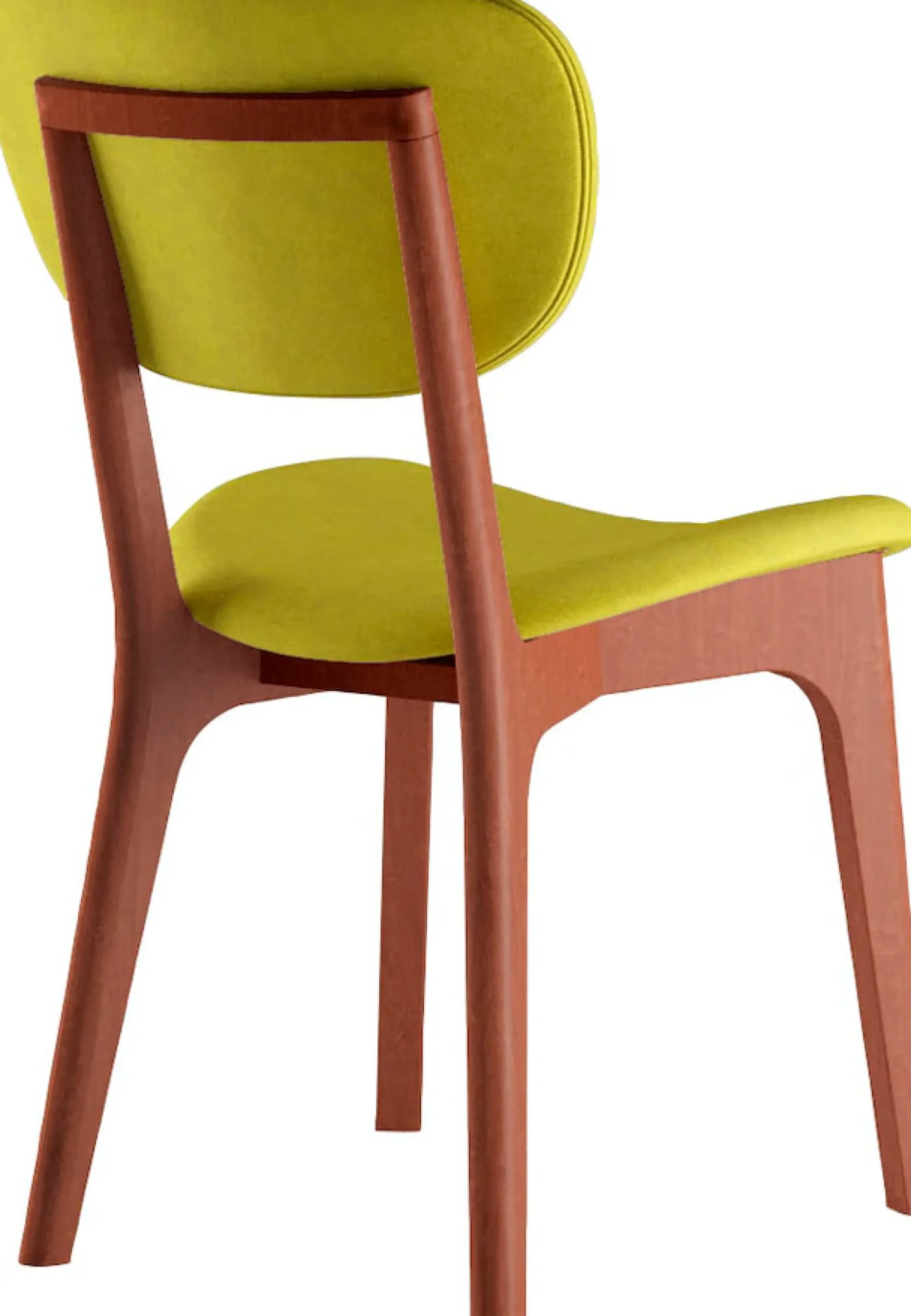 Home affaire Stuhl »COZY Made in Italy« (Set) 2 Stk.Gestell in Buche, Kirsch- oder Nussbaum, Massivholz, Design Stuhl