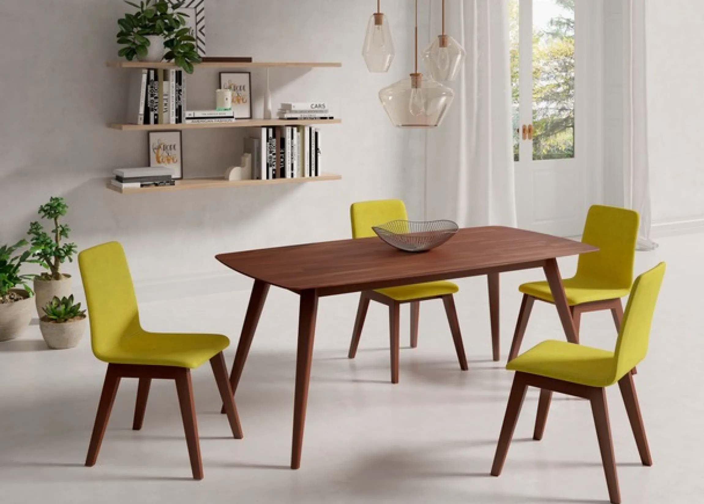 Home affaire Stuhl »Sandy« () 2 Stk.mit verschiedenen Stuhlbeinfarben und Farbvarianten, Sitzhöhe 47 cm