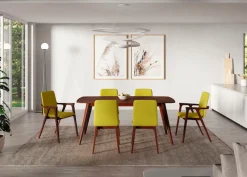 Home affaire Stuhl »Sandy« () 2 Stk.mit verschiedenen Stuhlbeinfarben und Farbvarianten, Sitzhöhe 47 cm