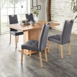 Home affaire Säulen-Esstisch »Cross« Breite 136 cm