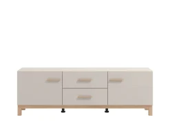 Home affaire TV-Bank »Essex, TV-Board, TV-Kommode, TV-Schrank, TV-Unterschrank, TV-Möbel« Elegantes Lowboard (154 cm) in Kaschmir mit viel Stauraum