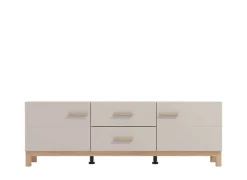 Home affaire TV-Bank »Essex, TV-Board, TV-Kommode, TV-Schrank, TV-Unterschrank, TV-Möbel« Elegantes Lowboard (154 cm) in Kaschmir mit viel Stauraum