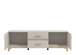 Home affaire TV-Bank »Essex, TV-Board, TV-Kommode, TV-Schrank, TV-Unterschrank, TV-Möbel« Elegantes Lowboard (154 cm) in Kaschmir mit viel Stauraum