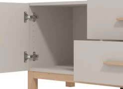 Home affaire TV-Bank »Essex, TV-Board, TV-Kommode, TV-Schrank, TV-Unterschrank, TV-Möbel« Elegantes Lowboard (154 cm) in Kaschmir mit viel Stauraum