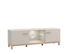 Home affaire TV-Bank »Essex, TV-Board, TV-Kommode, TV-Schrank, TV-Unterschrank, TV-Möbel« Elegantes Lowboard (154 cm) in Kaschmir mit viel Stauraum