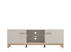 Home affaire TV-Bank »Essex, TV-Board, TV-Kommode, TV-Schrank, TV-Unterschrank, TV-Möbel« Elegantes Lowboard (154 cm) in Kaschmir mit viel Stauraum