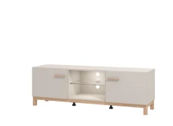 Home affaire TV-Bank »Essex, TV-Board, TV-Kommode, TV-Schrank, TV-Unterschrank, TV-Möbel« Elegantes Lowboard (154 cm) in Kaschmir mit viel Stauraum